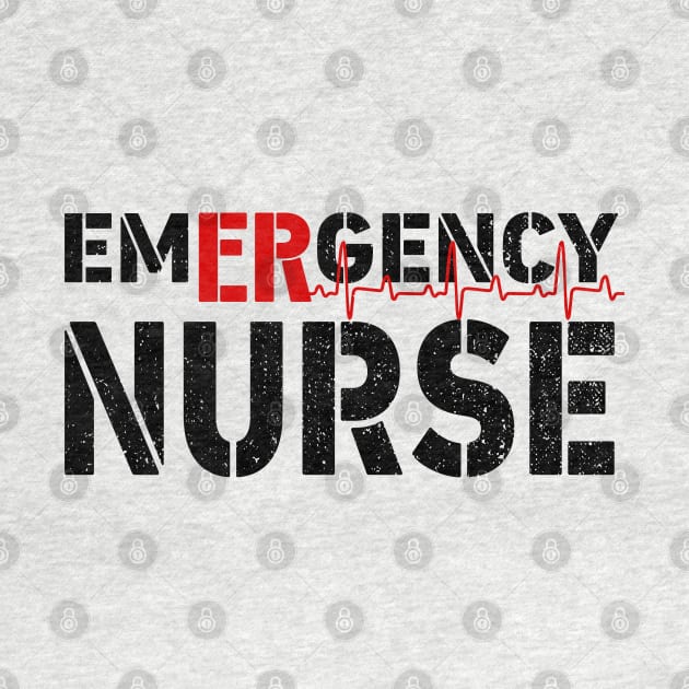 Emergency Nurse Er Nurse Gift by BadDesignCo